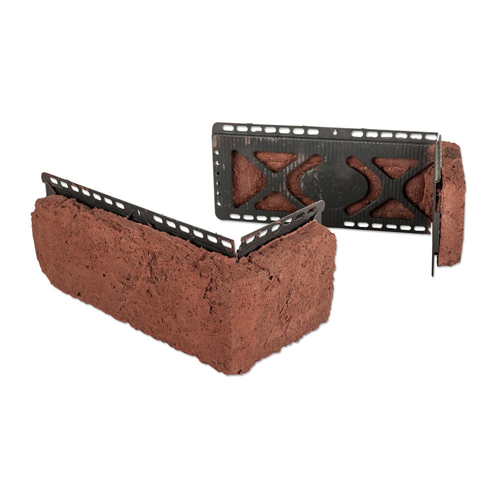 M Rock InstallWithScrews Manufactured Stone Brick Richmond Red 6