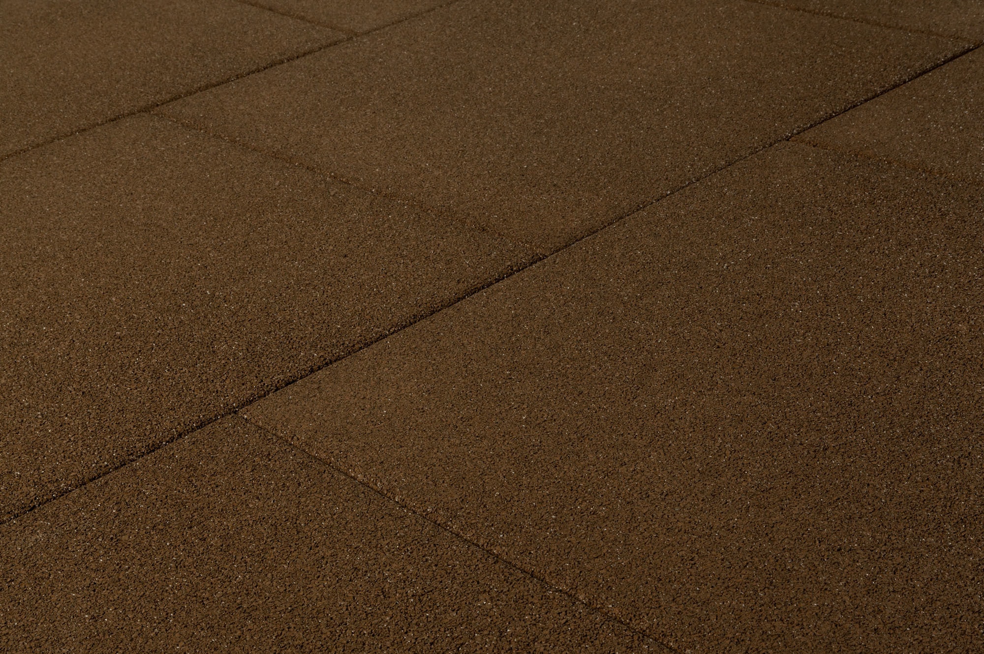 Brava Outdoor Interlocking Rubber Pavers Teak Brown Pigment Smooth/24