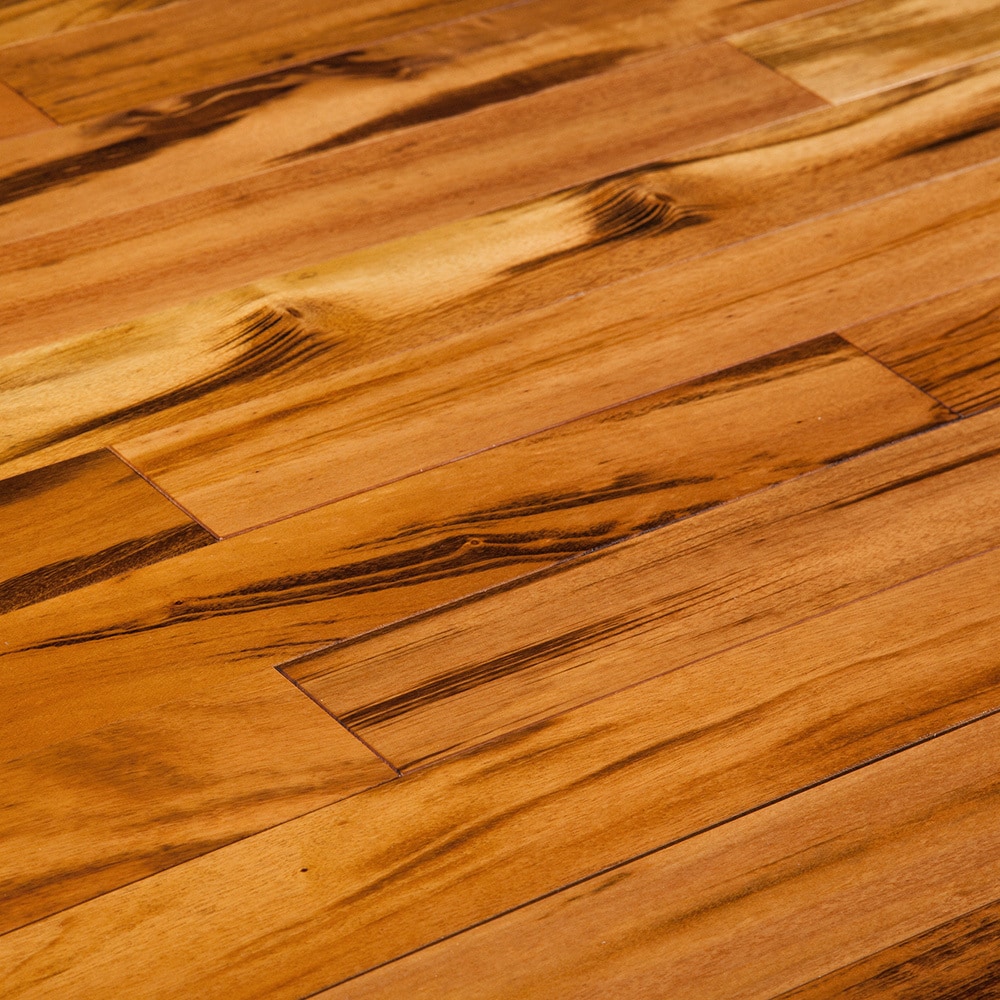 Exotics Natural Tigerwood Clear 5 X 3 4 Prefinished Technical