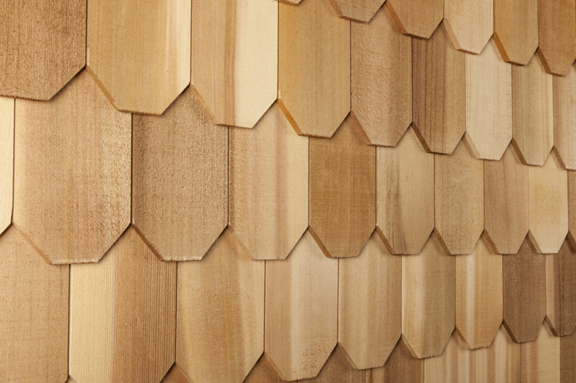 Cedar West Cedar Decorator Shingles WideOctagon 4 15/16" x 17 1/2"