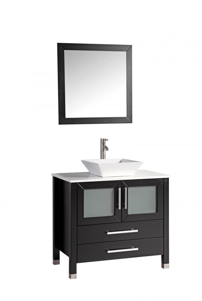 MTD Vanities Malta Modern / 36" / FreeStanding / Vessel Sink / 1