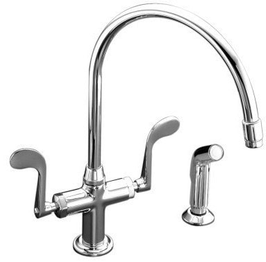 kohler essex kitchen faucet kohler essex 174 handle single with side spray kohler essex kitchen faucet kohler essex 174 handle single with side spray