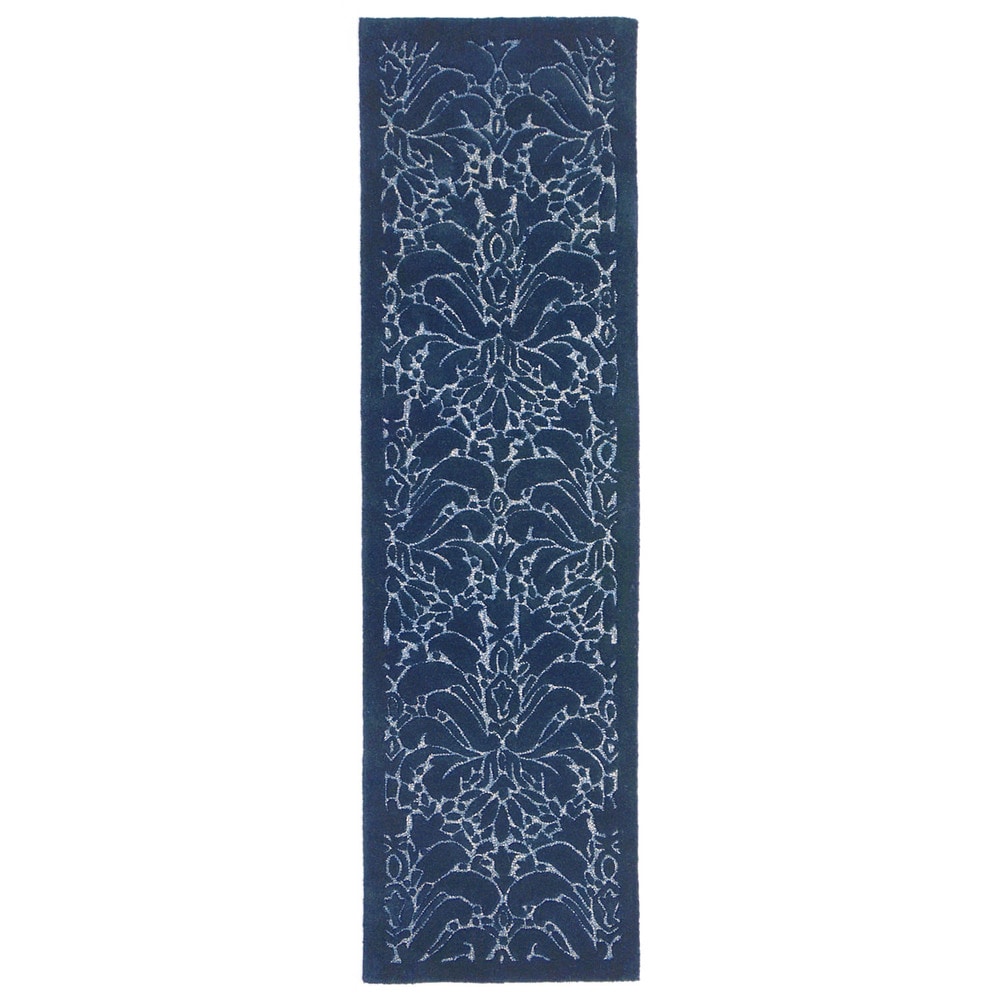 Keno damask mist rug